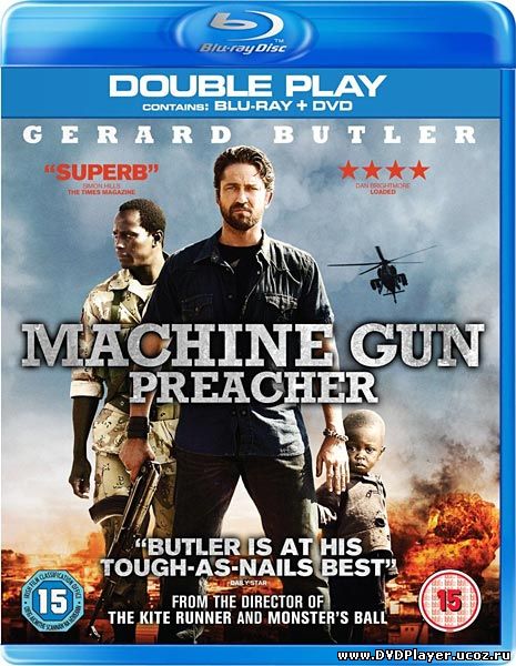 Смотреть онлайн Проповедник с пулеметом / Machine Gun Preacher (2011) HDRip | Лицензия