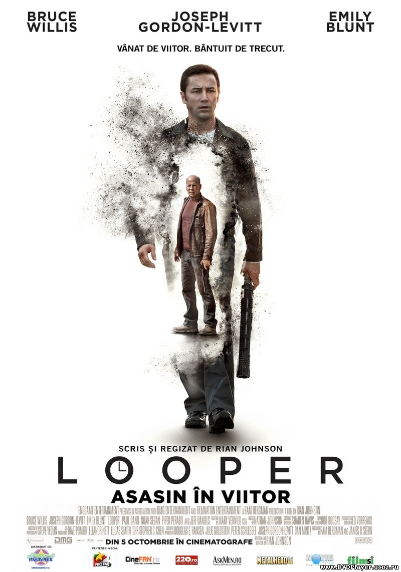 Смотреть онлайн Петля времени / Looper (2012) DVDRip | Лицензия