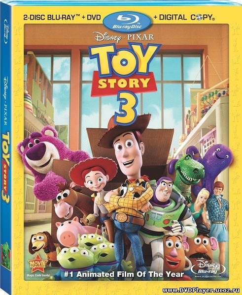 Смотреть онлайн История игрушек: Большой побег / Toy Story 3 (2010) HDRip | Лицензия